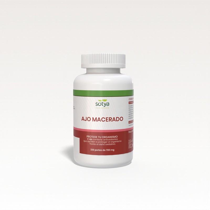 Ajo macerado 700mg 220 perlas Sotya