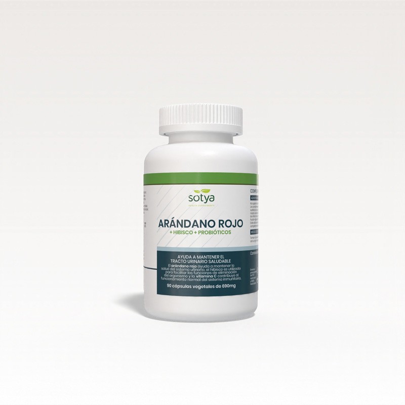 Arandano rojo concentrado 650mg 90 capsulas Sotya