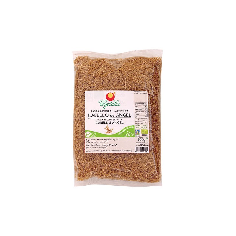 Cabello de ángel integral bio 500 g Vegetalia