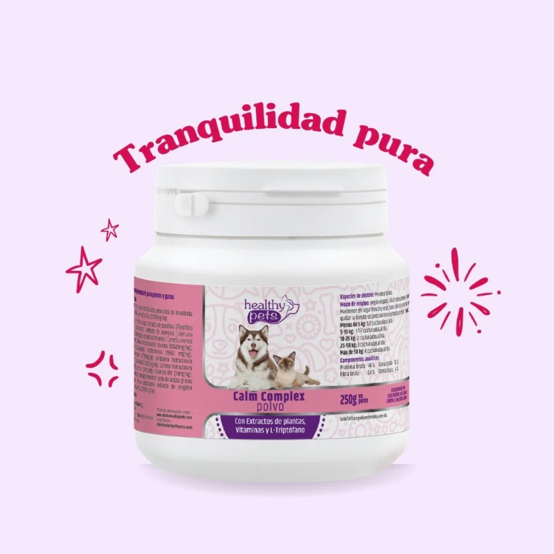 Calm complex (perros y gatos) 250g Healthy Pets
