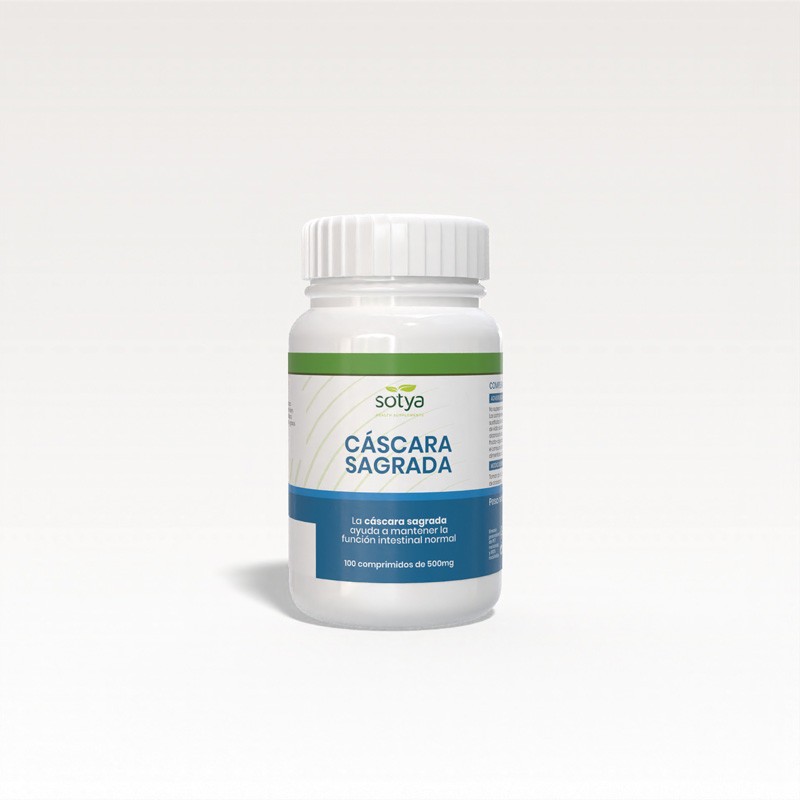Cascara sagrada 500mg 100 comprimidos Sotya