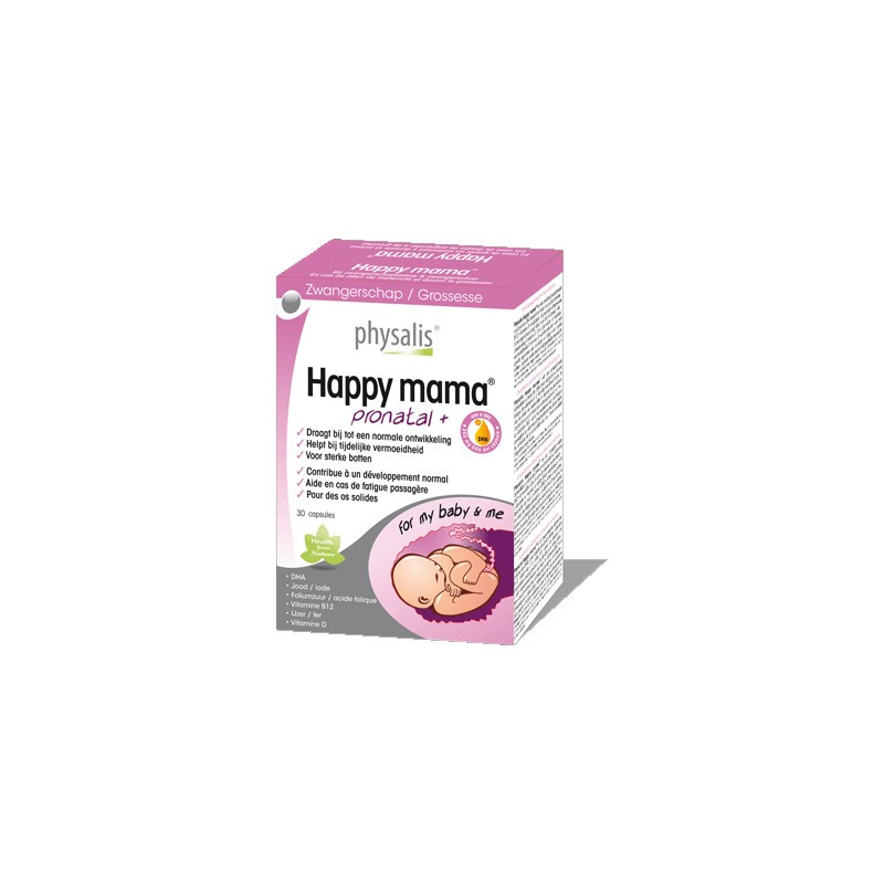 Happy mama pronatal 30 comprimidos Physalis