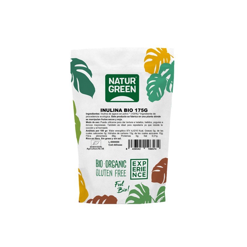 Inulina Bio 175g NaturGreen	