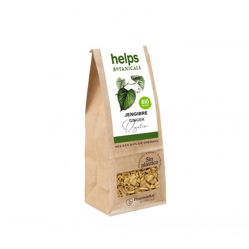 Jengibre Bio 80g Helps botanicals
