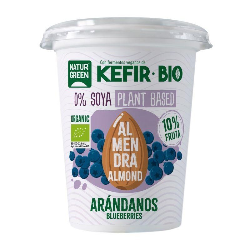 Kefir Almendra Arandanos Bio 400g NaturGreen