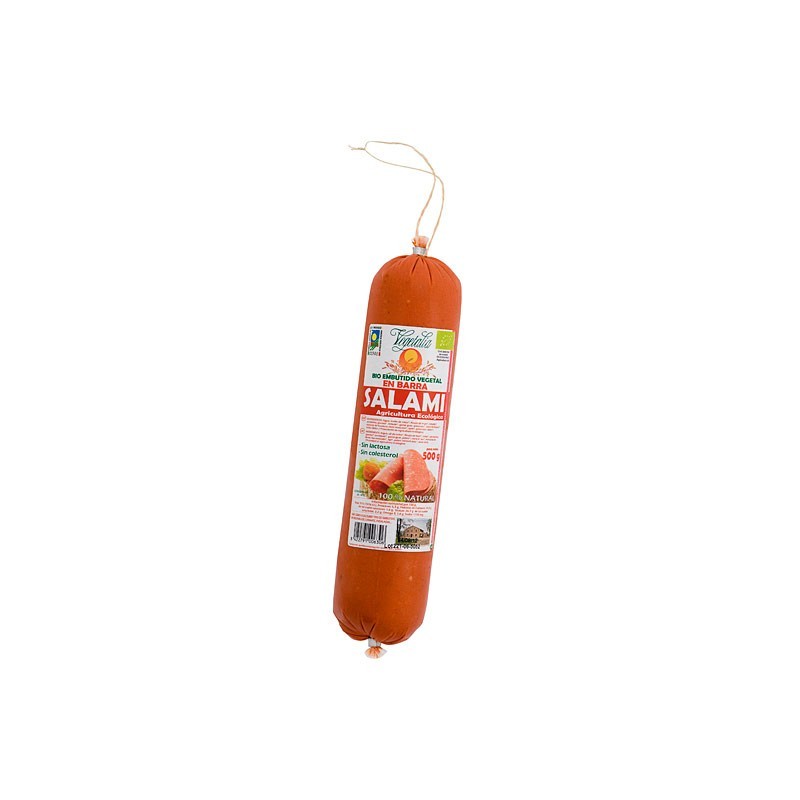 Salami vegetal granel bio 500 g Vegetalia
