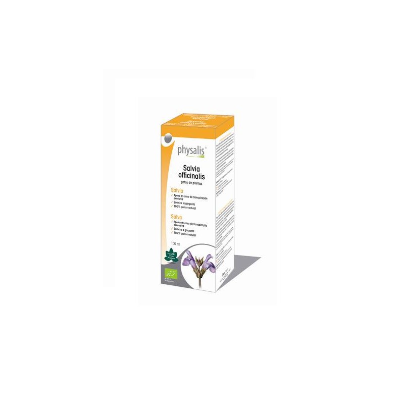 Salvia officinalis extracto hidroalcoholico bio 100ml Physalis