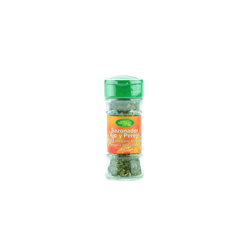 Sazonador ajo y perejil Bio 28g Especias Artemis