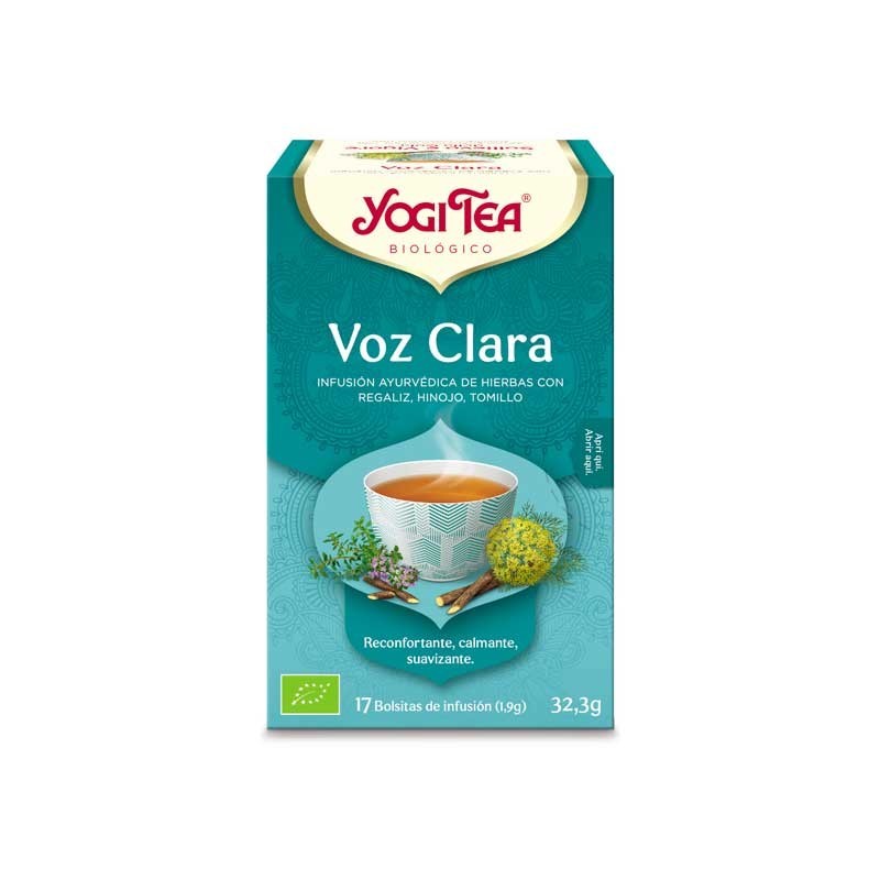 Yogi Tea Voz clara 17 filtros  BIO