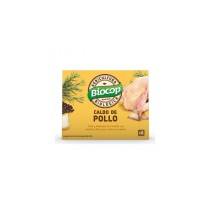 Caldo de pollo cubitos bio 6x11g Biocop
