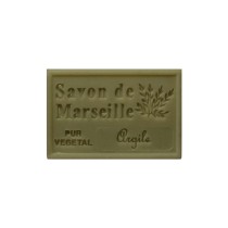 Jabon de marsella Arcilla verde 125g Savonnerie