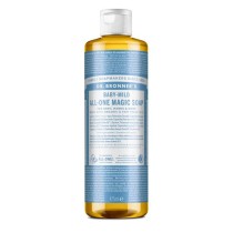 Jabon liquido neutro para niños bio 475ml Dr. Bronner's